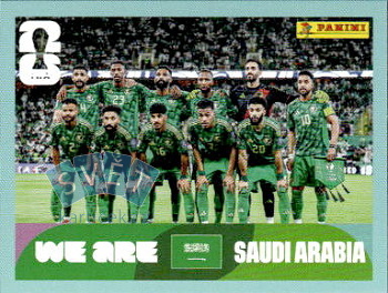 Team Photo Saudi Arabia samolepka Panini World Cup 2026 #KSA13
