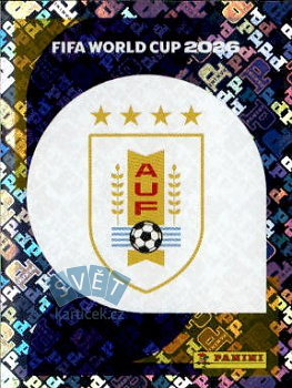 Emblem Uruguay samolepka Panini World Cup 2026 #URU1