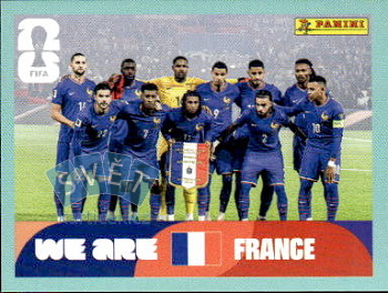 Team Photo France samolepka Panini World Cup 2026 #FRA13