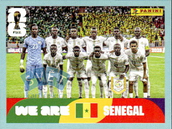 Team Photo Senegal samolepka Panini World Cup 2026 #SEN13