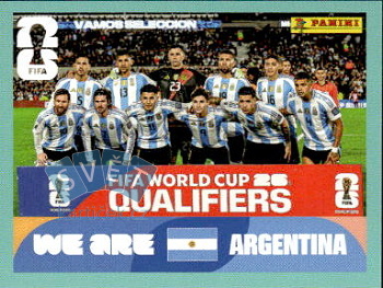 Team Photo Argentina samolepka Panini World Cup 2026 #ARG13