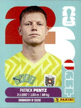 Patrick Pentz Austria samolepka Panini World Cup 2026 #AUT3