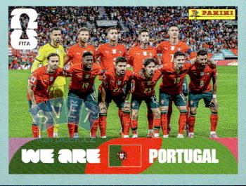 Team Photo Portugal samolepka Panini World Cup 2026 #POR13