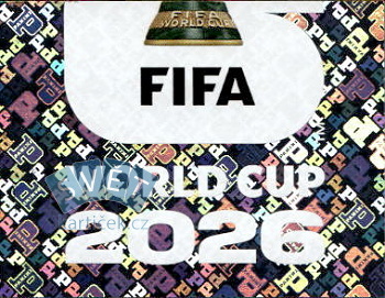 Official Emblem samolepka Panini World Cup 2026 FIFA World Cup 2026 #FWC2