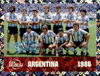 Argentina 1986 samolepka Panini World Cup 2026 FIFA World Cup History #FWC14