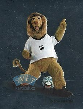 Official Mascot Introduction samolepka Panini World Cup 2006 #2