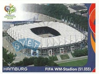 Hamburg - FIFA WM-Stadion Stadiums samolepka Panini World Cup 2006 #5