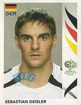 Sebastian Deisler Germany samolepka Panini World Cup 2006 #27