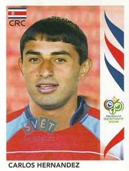 Carlos Hernandez Costa Rica samolepka Panini World Cup 2006 #48