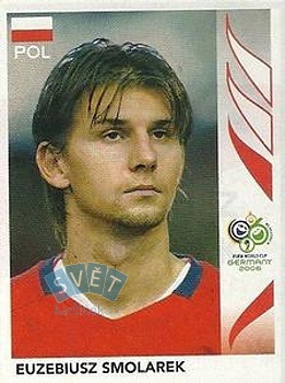 Euzebiusz Smolarek Poland samolepka Panini World Cup 2006 #67