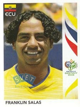 Franklin Salas Ecuador samolepka Panini World Cup 2006 #90