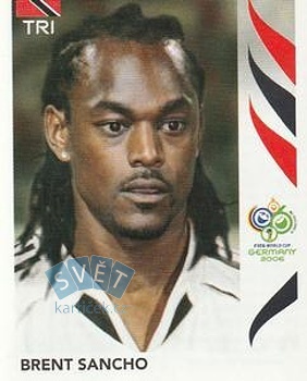 Brent Sancho Trinidad and Tobago samolepka Panini World Cup 2006 #138
