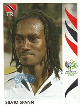 Silvio Spann Trinidad and Tobago samolepka Panini World Cup 2006 #143
