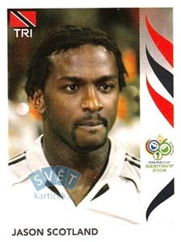 Jason Scotland Trinidad and Tobago samolepka Panini World Cup 2006 #146