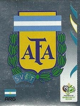 Team Emblem Argentina samolepka Panini World Cup 2006 #170