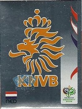 Team Emblem Netherlands samolepka Panini World Cup 2006 #227
