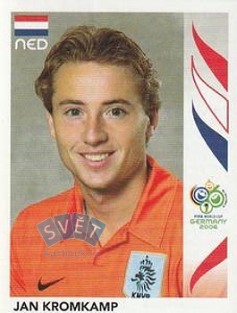 Jan Kromkamp Netherlands samolepka Panini World Cup 2006 #230