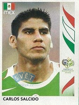 Carlos Salcido Mexico samolepka Panini World Cup 2006 #251