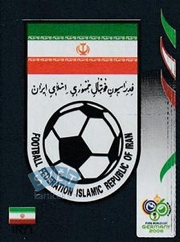 Team Emblem Iran samolepka Panini World Cup 2006 #264