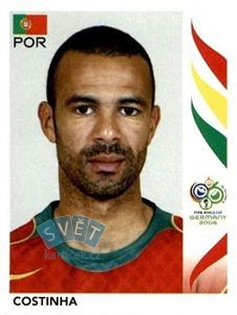 Costinha Portugal samolepka Panini World Cup 2006 #291