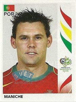 Maniche Portugal samolepka Panini World Cup 2006 #294