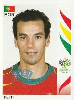 Petit Portugal samolepka Panini World Cup 2006 #295
