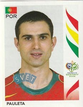 Pauleta Portugal samolepka Panini World Cup 2006 #300