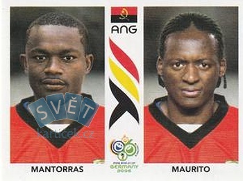 Mantorras/Maurito Angola samolepka Panini World Cup 2006 #310