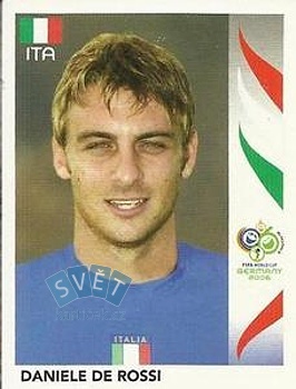 Daniele De Rossi Italy samolepka Panini World Cup 2006 #331