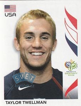 Taylor Twellman USA samolepka Panini World Cup 2006 #358