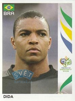 Dida Brazil samolepka Panini World Cup 2006 #380