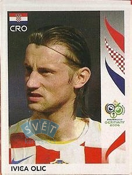 Ivica Olic Croatia samolepka Panini World Cup 2006 #413