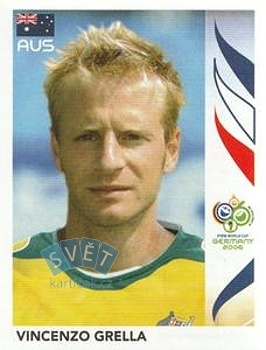 Vincenzo Grella Australia samolepka Panini World Cup 2006 #426