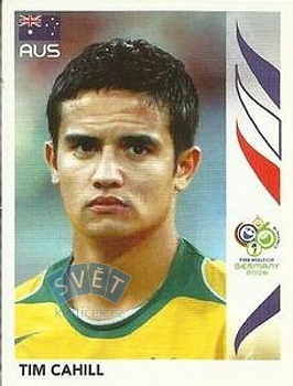 Tim Cahill Australia samolepka Panini World Cup 2006 #428