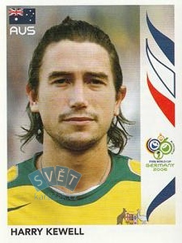 Harry Kewell Australia samolepka Panini World Cup 2006 #432