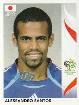 Alessandro Santos Japan samolepka Panini World Cup 2006 #441