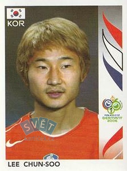 Lee Chun-Soo South Korea samolepka Panini World Cup 2006 #500