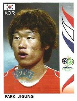 Park Ji-Sung South Korea samolepka Panini World Cup 2006 #503