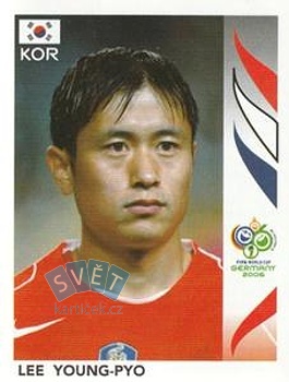 Lee Young-Pyo South Korea samolepka Panini World Cup 2006 #506