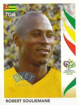 Robert Souliemane Togo samolepka Panini World Cup 2006 #526