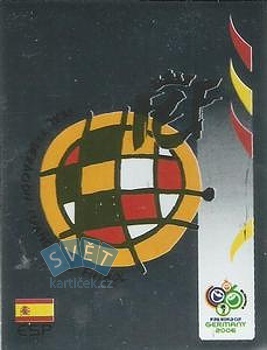 Team Emblem Spain samolepka Panini World Cup 2006 #531