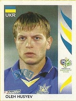 Oleh Gusev Ukraine samolepka Panini World Cup 2006 #559