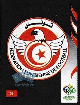 Team Emblem Tunisia samolepka Panini World Cup 2006 #569