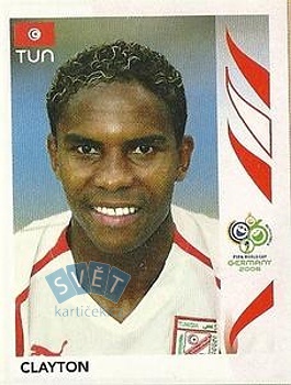Clayton Tunisia samolepka Panini World Cup 2006 #571