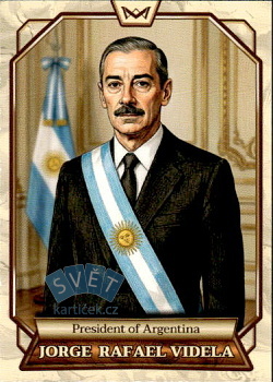 Jorge Rafael Videla President of Argentina World's Monarchs Series 2 2026 #15