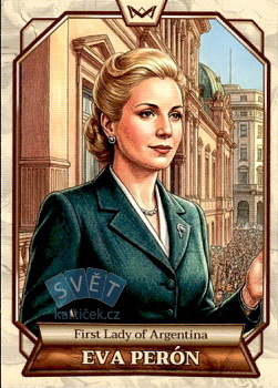 Eva Peron First Lady of Argentina World's Monarchs Series 2 2026 #16