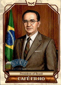 Cafe Filho President of Brazil World's Monarchs Series 2 2026 #19