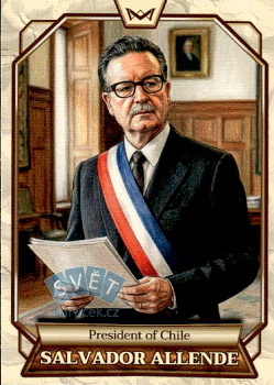 Salvador Allende President of Chile World's Monarchs Series 2 2026 #25