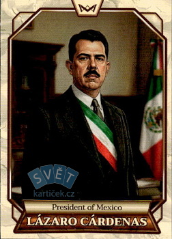 Lazaro Cardenas President of Mexico World's Monarchs Series 2 2026 #31
