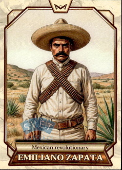 Emiliano Zapata Mexican revolutionary World's Monarchs Series 2 2026 #35